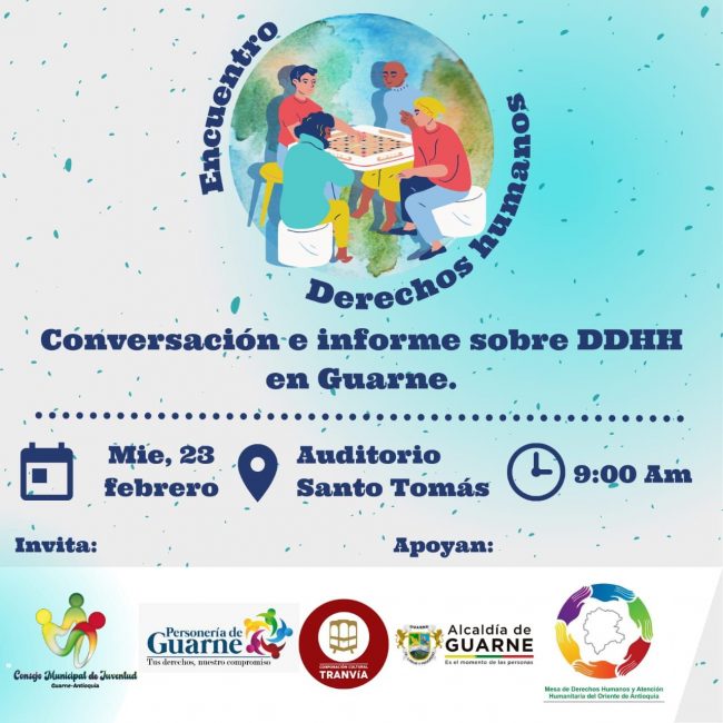 Conversatorio e Informe sobre Derechos Humanos en Guarne