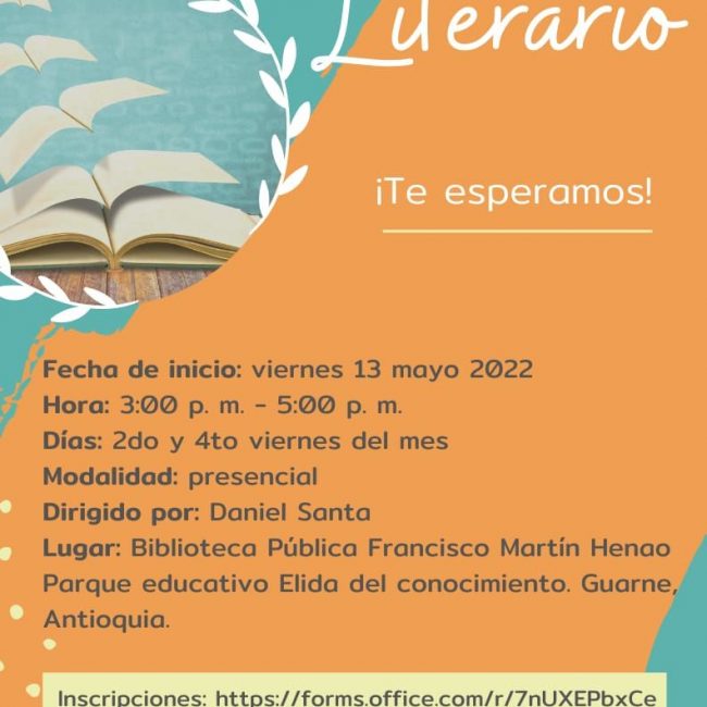 TALLER LITERARIO