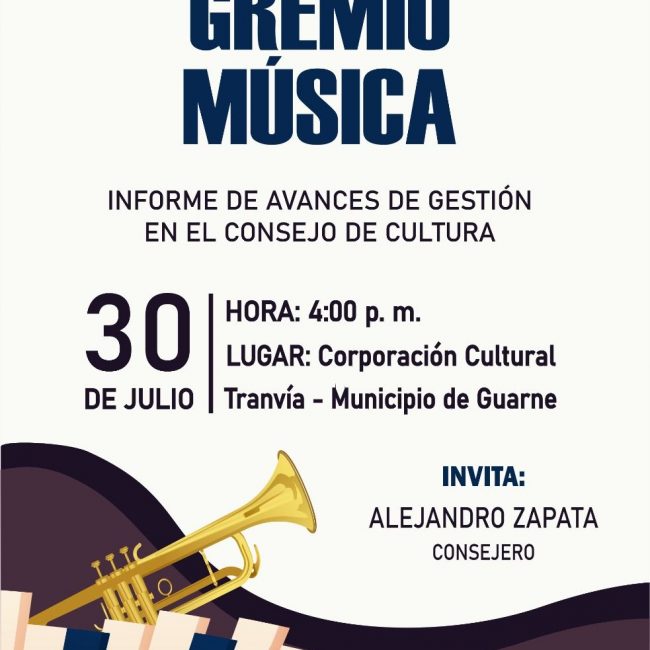 Reunión gremio de música