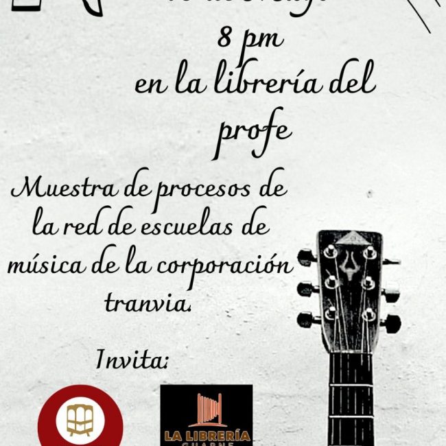 Muestra de procesos Red de Escuelas de Música en la Librería del Profe