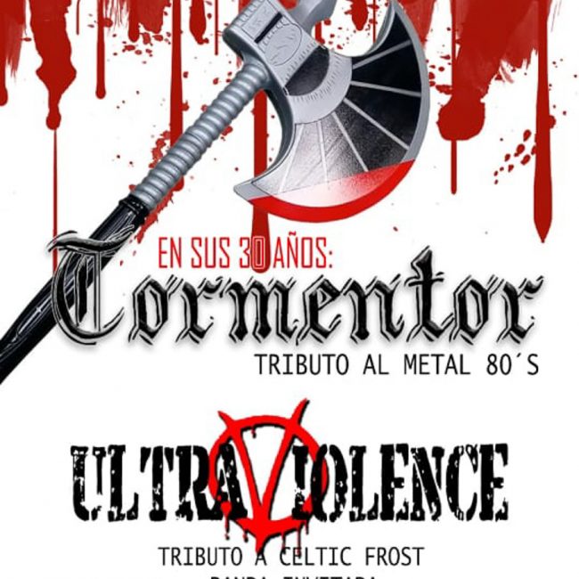 Tormentor, 30 años, tributo al Metal 80´s